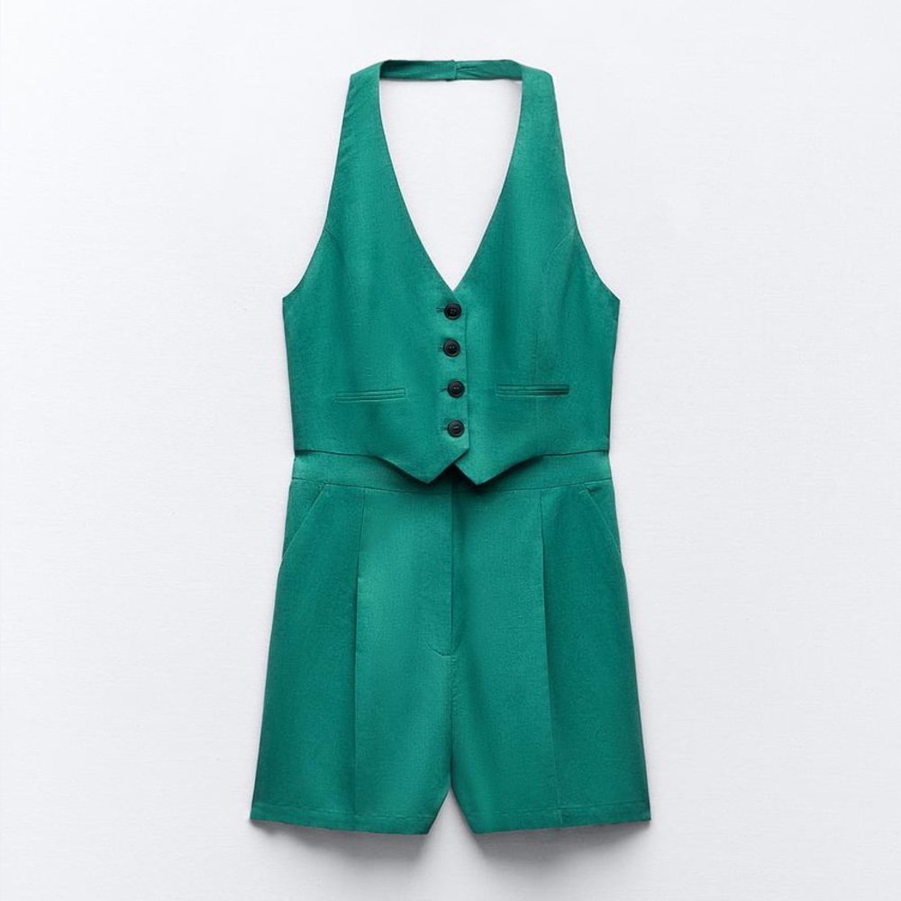 Zara linen jumpsuit